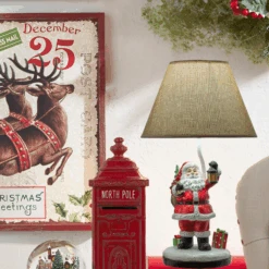 Regency 27" Cheerful Santa Christmas Lamp MTX66180