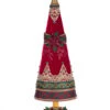 Katherine's Collection 25" Magical Holiday Red And Green Jeweled Tree Christmas Decoration 28-428576