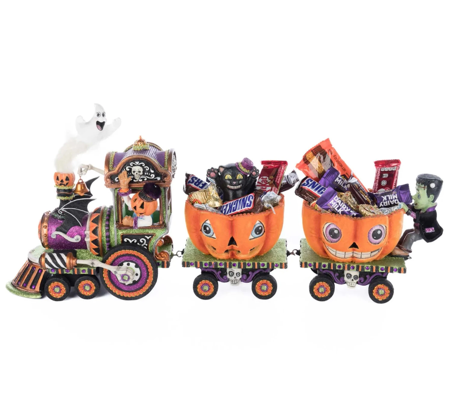 Katherine's Collection 22.5" The Ghoulish Gatherings Express Halloween Decoration 28-528651 3 Katherine's Collection 22.5" The Ghoulish Gatherings Express Halloween Decoration 28-528651 - Image 3