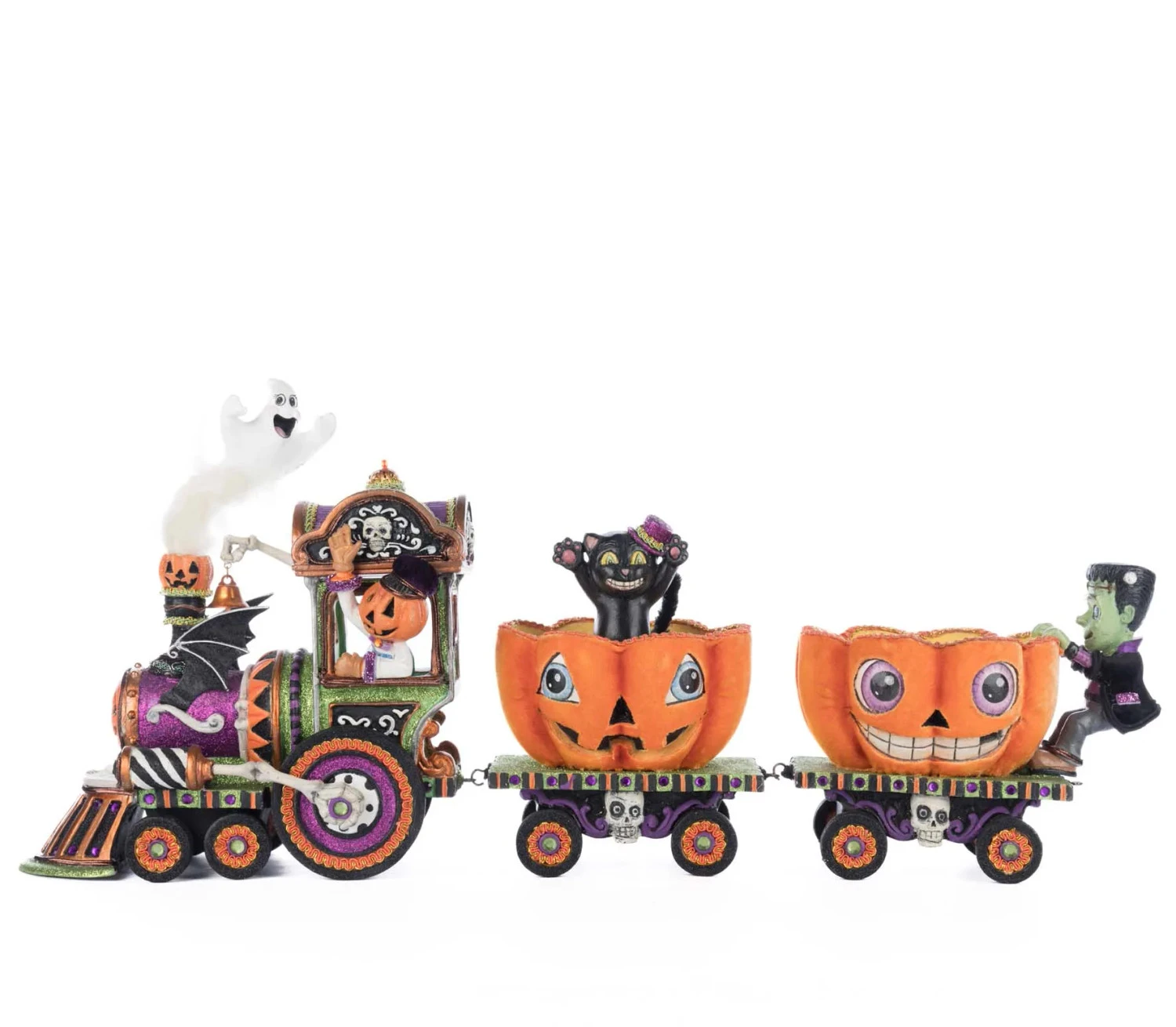 Katherine's Collection 22.5" The Ghoulish Gatherings Express Halloween Decoration 28-528651 1 Katherine's Collection 22.5" The Ghoulish Gatherings Express Halloween Decoration 28-528651