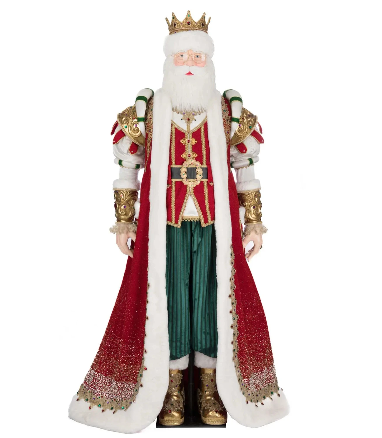 Katherine's Collection 71" Royal Christmas Ball King Christian Claus Life Size Christmas Decoration 28-528809 1 Katherine's Collection 71" Royal Christmas Ball King Christian Claus Life Size Christmas Decoration 28-528809