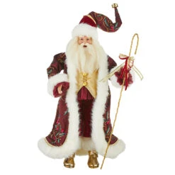 Raz 24.75" Making Spirits Bright Santa Figure Christmas Decoration 4202320 -Christmas Decor Shop 4202320 28717.1656597520