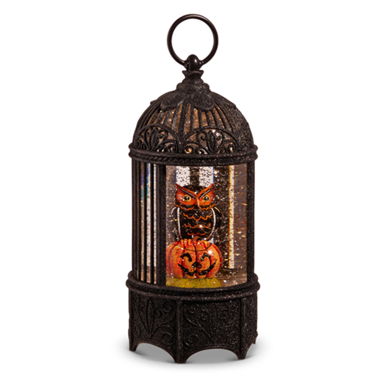 Raz 10" Boo Crew Lighted Water Globe Lantern Halloween Decoration 4400755 2 Raz 10" Boo Crew Lighted Water Globe Lantern Halloween Decoration 4400755 - Image 2