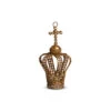 Raz 4.5" Gold Crown Christmas Ornament 4401283