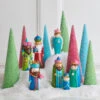 Raz 9" Bright Multicolor Nativity Scene Figure Set 4510420