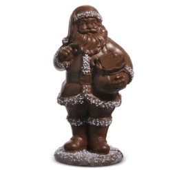 Raz 12" Chocolate Santa Christmas Figure 4510450 -Christmas Decor Shop 4510450 25549.1754424621