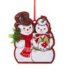 Raz 4.75" The Magic Of Christmas Snowman Ornament 4519145