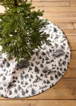 Raz 54" Through The Woods Christmas Tree Skirt 4520945