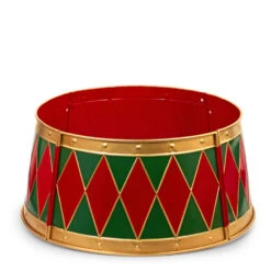 Raz 36" Metal Drum Tree Collar Christmas Tree Accessory 4525929