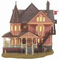 Department 56 Coraline Village The Pink Palace Set Of 3 6015607 -Christmas Decor Shop 6015607 Building 10060.1742821434