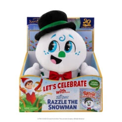 Elf On The Shelf SnoStax Razzle The Snowman Plush And Book AVSNOWMAN4P