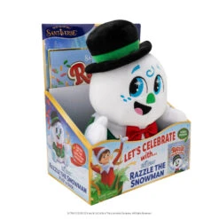 Elf On The Shelf SnoStax Razzle The Snowman Plush And Book AVSNOWMAN4P -Christmas Decor Shop AVSNOWMAN PackagingSilo QRT 74957.1752777323