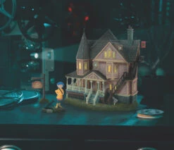 Department 56 Coraline Village The Pink Palace Set Of 3 6015607