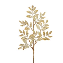 Raz 26.75" Gold Glittered Laurel Leaf Christmas Tree Spray F4206740 -Christmas Decor Shop F4206740 1 54085.1650554351