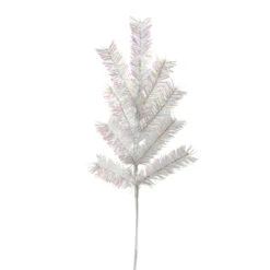 Raz 28" White Tinsel Christmas Tree Spray F4402270