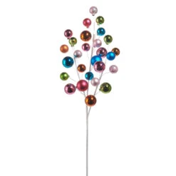 Raz 29" Multicolor Ball Spray Christmas Tree Accessory F4516201