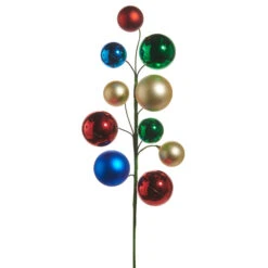Raz 26" Multicolor Ball Christmas Tree Spray F4532773