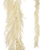 Raz 6' Off White Pampas Grass Christmas Garland G4212962