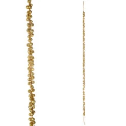 Raz 4' Gold Jingle Bell Christmas Tree Garland G4306709