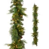 Raz 6.5' X 14" Pre-Lit Blue Ridge Mountain Pine Real Feel Christmas Garland G4409589
