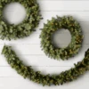 Raz 6' Mixed Pine Lighted Real Feel Christmas Garland G4509670