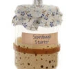 Cody Foster 3.5" Sourdough Starter Glass Christmas Ornament GO-8050