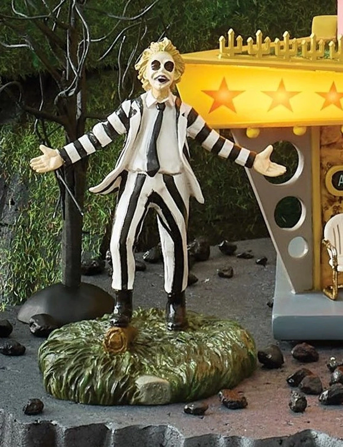 Department 56 Beetlejuice Village Say It Three Times... Figure 6014735 1 Department 56 Beetlejuice Village Say It Three Times... Figure 6014735