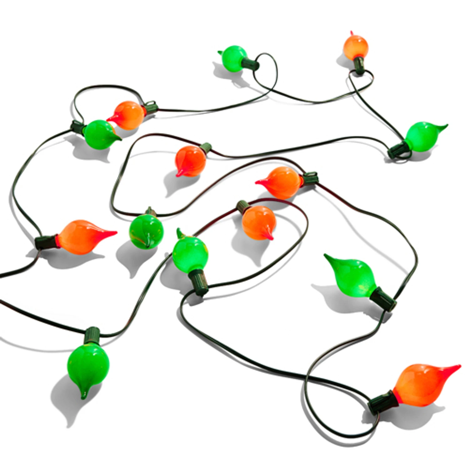 Raz 14' Matte Kismet Red And Green Matte LED String Christmas Lights L4537023 1 Raz 14' Matte Kismet Red And Green Matte LED String Christmas Lights L4537023