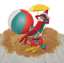 Elf On The Shelf Polar Props Beach Vacation Accessory Set PROPSBEACH