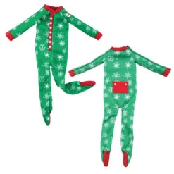 Elf On The Shelf Claus Couture Collection Snowflake Snuggle PJs Outfit CCSNOSNUGPJ -Christmas Decor Shop PROJ 2024 46 92451.1720025034