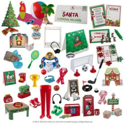Elf On The Shelf Polar Props Elf Ideas Super Set Accessory PROPSSUPER2