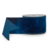 Raz 4" Deep Blue Velvet Wired Christmas Ribbon R4527862