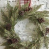 Raz 24" Cedar, Pinecone, And Berry Christmas Wreath W4202569