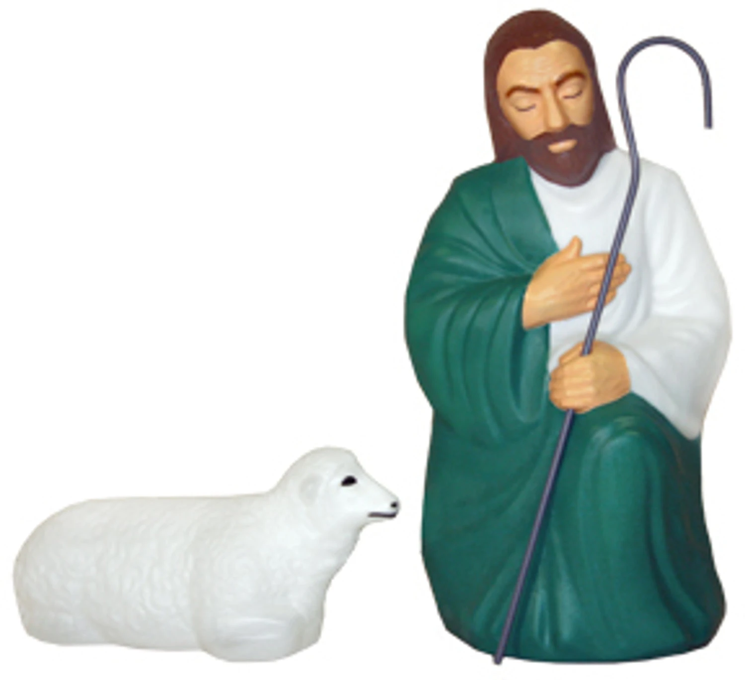 Blow Mold Life Size Christmas Nativity 10pc Set 2 Blow Mold Life Size Christmas Nativity 10pc Set - Image 2