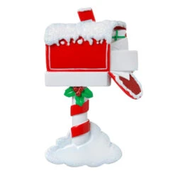 Merry Mailbox Personalized Christmas Ornament OR1741 -Christmas Decor Shop api2ooctd 34526.1646091885