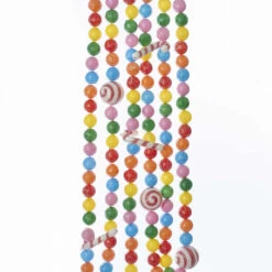 6' Candy Cane Gumball Christmas Tree Garland H2047