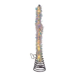 12.2" LED Lighted Warm White Silver Tinsel Star Christmas Tree Topper AD1022WW 13 12.2" LED Lighted Warm White Silver Tinsel Star Christmas Tree Topper AD1022WW -Christmas Decor Shop apibnuzym 42097.1646091909