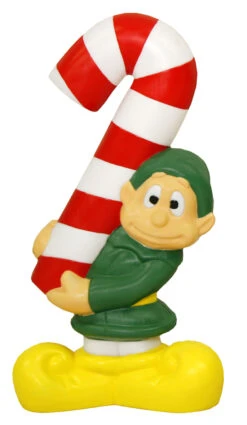 60" Santa And Elf 10 Piece Lighted Christmas Blow Mold Set -Christmas Decor Shop apicbejtm 33228.1646091901