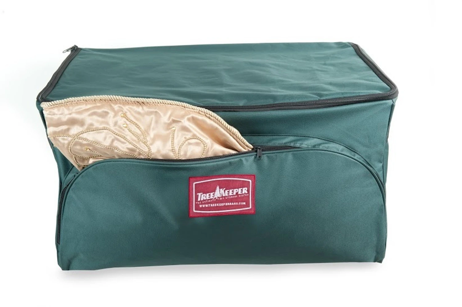 Tree Keeper 3 Tray Christmas Ornament Keeper Storage Bag With Front Pocket TK-10127 6 Tree Keeper 3 Tray Christmas Ornament Keeper Storage Bag With Front Pocket TK-10127 - Image 6