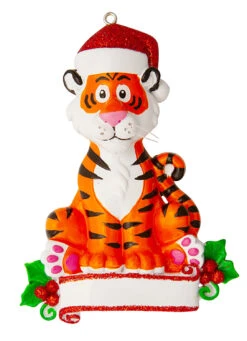 Baby Tiger Personalized Christmas Ornament OR1850T -Christmas Decor Shop apiepnfh6 82151.1646091879