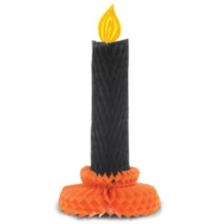 Beistle Vintage 13" Tissue Paper Candle Halloween Decoration 01108