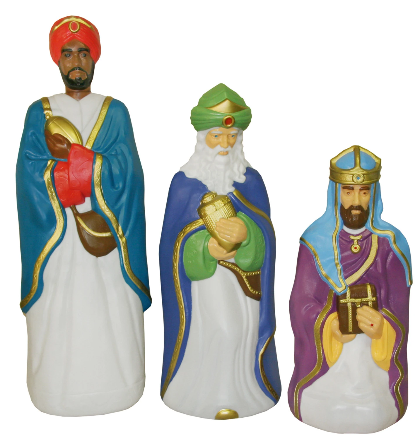 Blow Mold Life Size Christmas Nativity 10pc Set 5 Blow Mold Life Size Christmas Nativity 10pc Set - Image 5