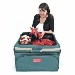 Tree Keeper Top Deep Pockets Ornament Keeper Storage Bag 10685 -Christmas Decor Shop apiiy4ecb 27193.1646091956