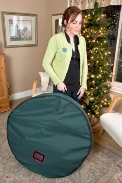 Treekeeper 36" Foam Lined Wreath Keeper With Removable Handle TK-10112 -Christmas Decor Shop apiquaer4 65179.1646091861