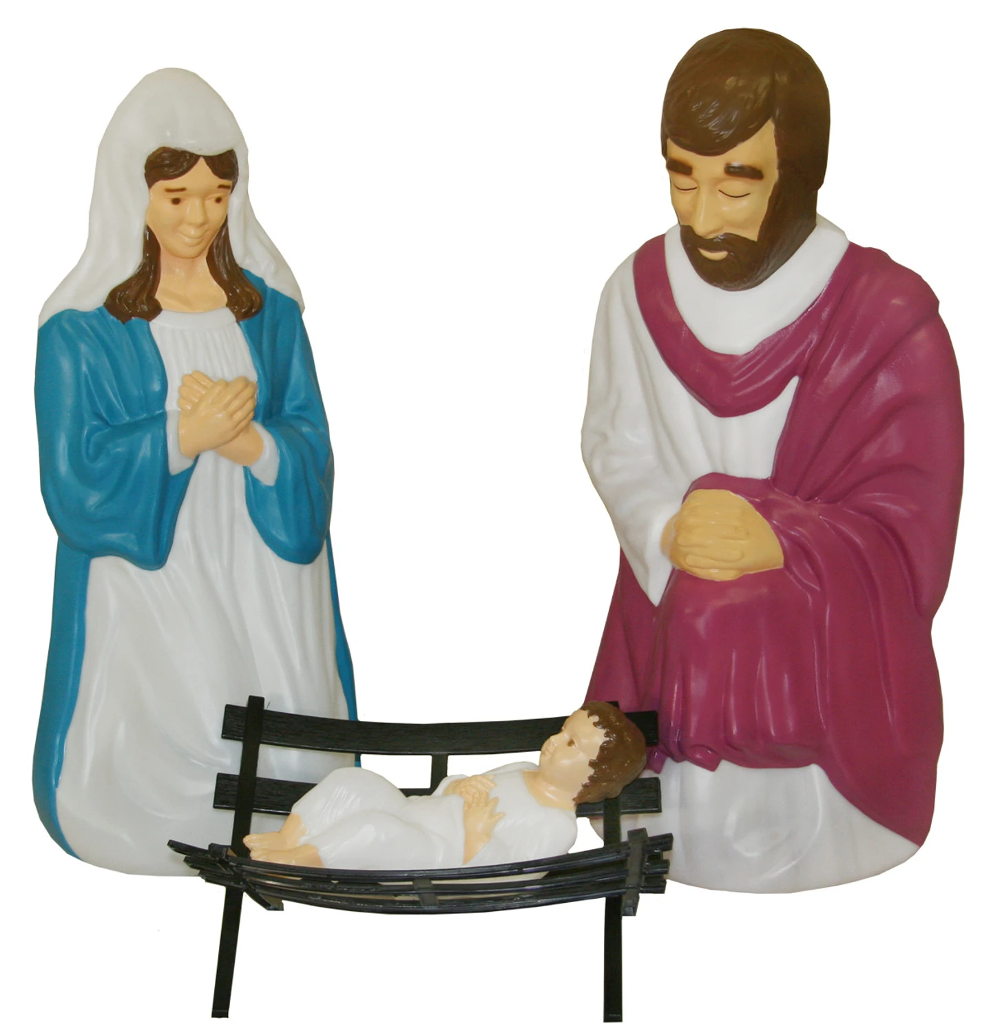 Blow Mold Life Size Christmas Nativity 10pc Set 3 Blow Mold Life Size Christmas Nativity 10pc Set - Image 3