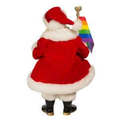 Kurt Adler 10" Fabriché Pride Santa Christmas Figure FA0179 -Christmas Decor Shop fa0179 02 55250.1677777295