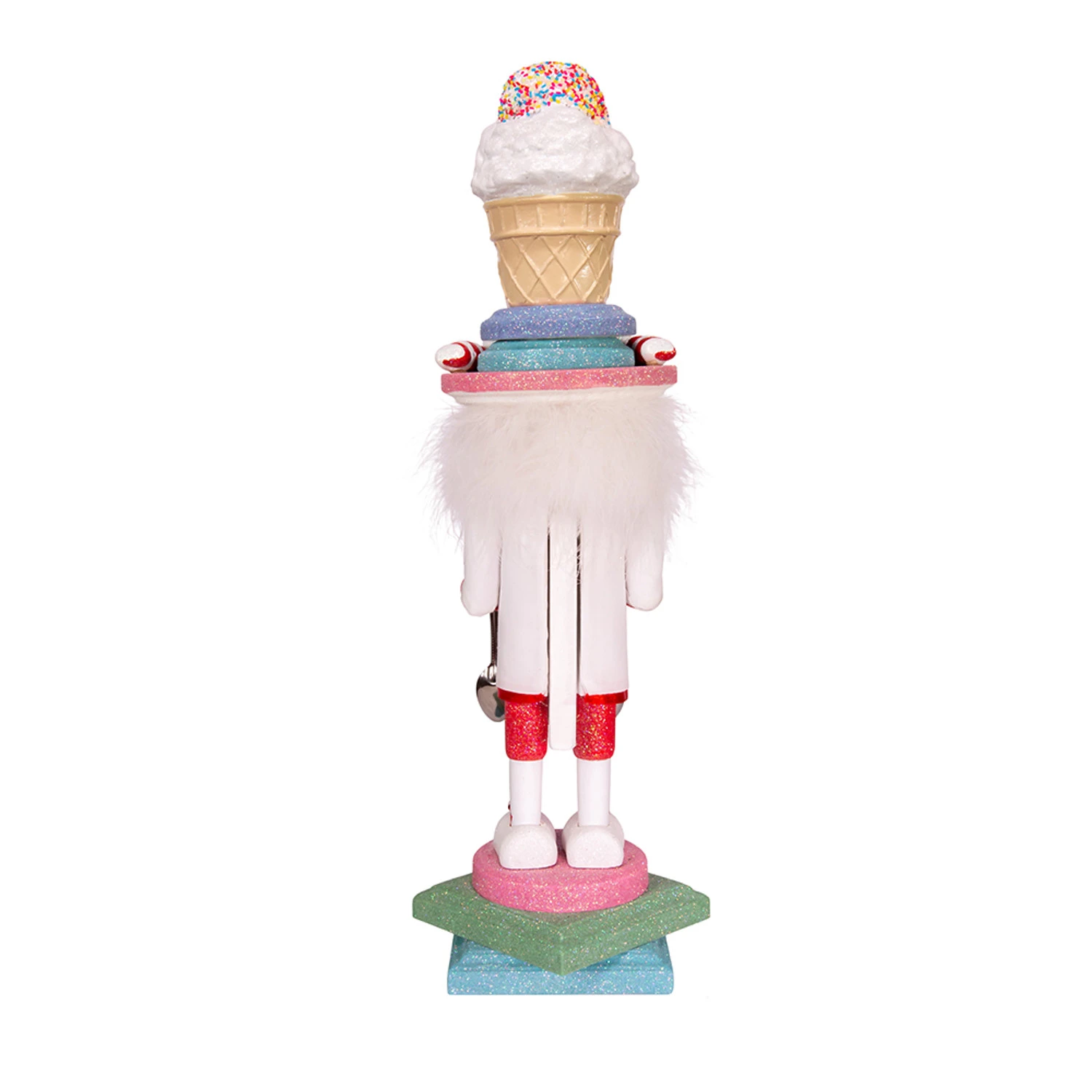 Kurt Adler 19" Hollywood Nutcrackers Ice Cream Nutcracker Christmas Figure HA0404 4 Kurt Adler 19" Hollywood Nutcrackers Ice Cream Nutcracker Christmas Figure HA0404 - Image 4