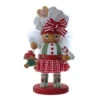 Kurt Adler 10" Hollywood Nutcrackers Gingerbread Baker Girl Nutcracker HA0713