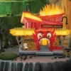 Department 56 Beetlejuice Village Dante's Inferno Lounge Building 6014736