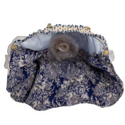 17" Indigo Blue Delft Angel Christmas Tree Topper J6099 -Christmas Decor Shop j6099 06 83513.1653408823